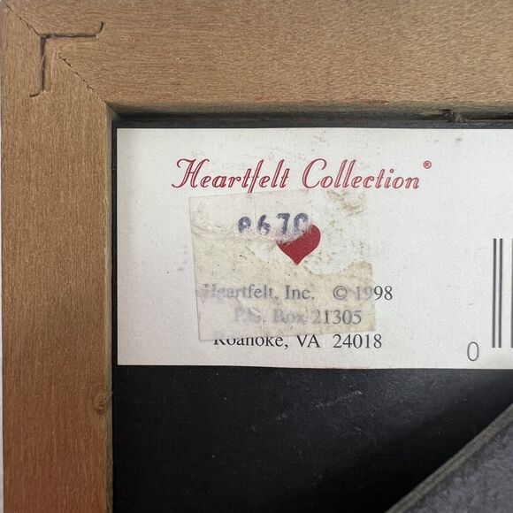 Heartfelt Collectible A Touch of Life II Corinthians 5:7 4x4 Inch Live By Faith - Picture 6 of 10